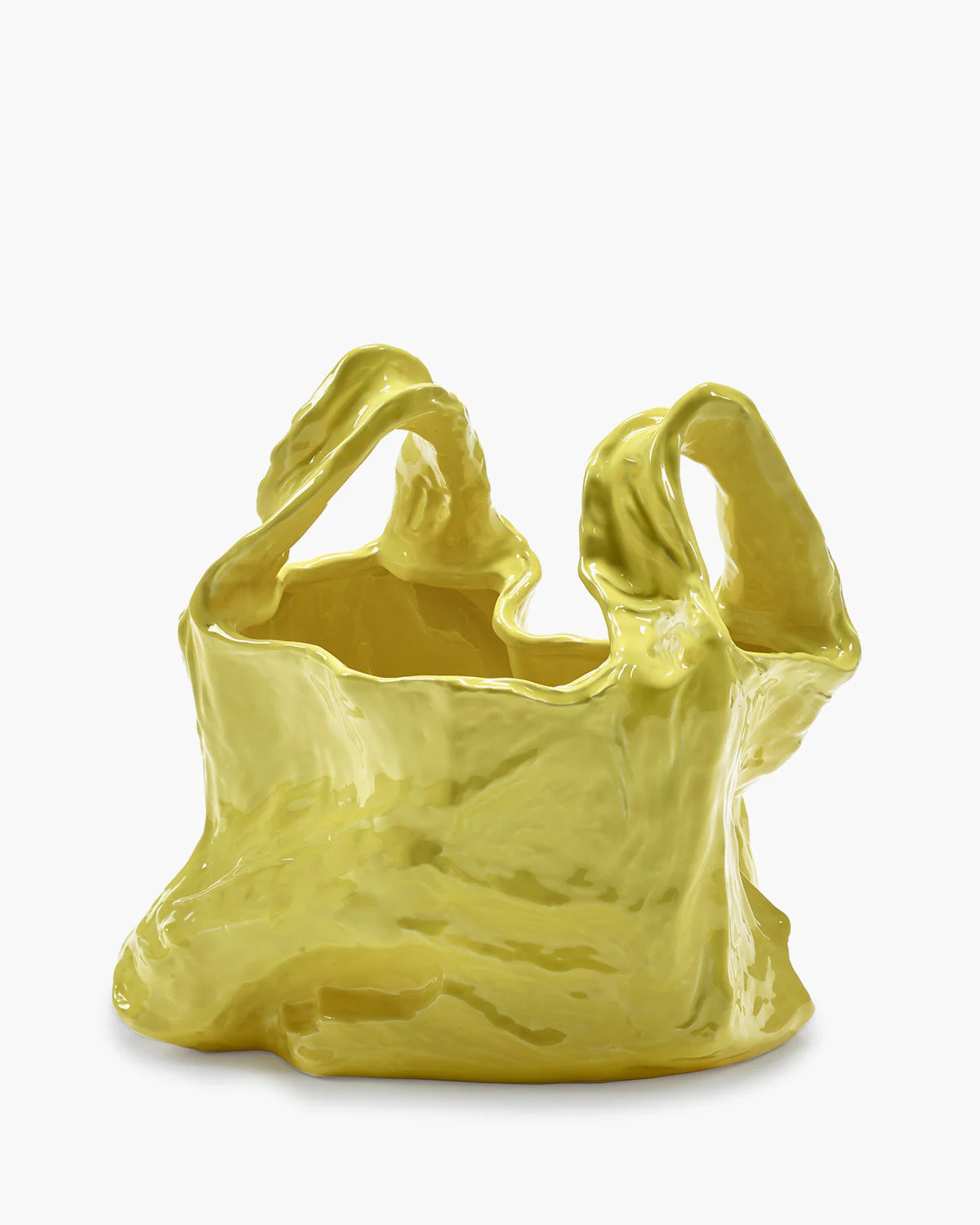 Vase S Yellow Gala
