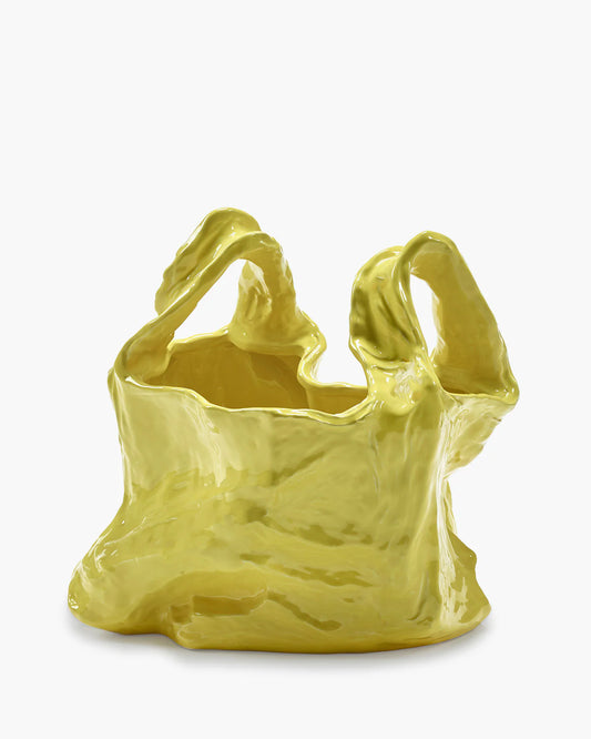 Vase S Yellow Gala