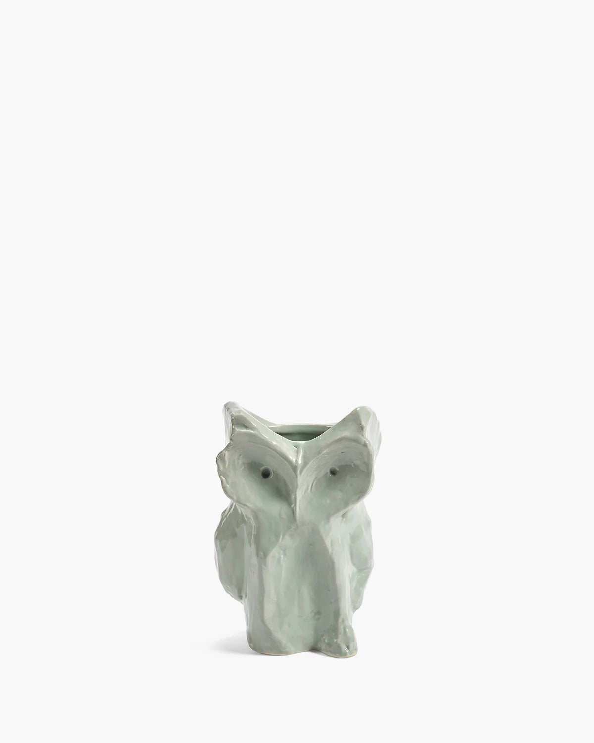 Owl Vase Xs Light Blue After Night