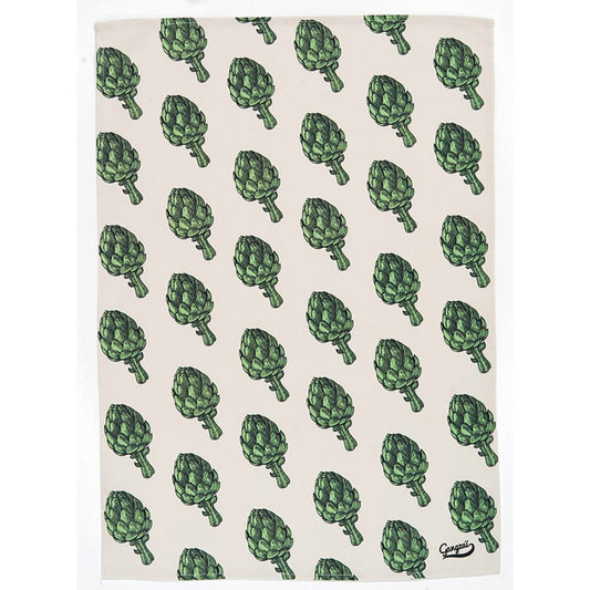 Artichauts tea towel