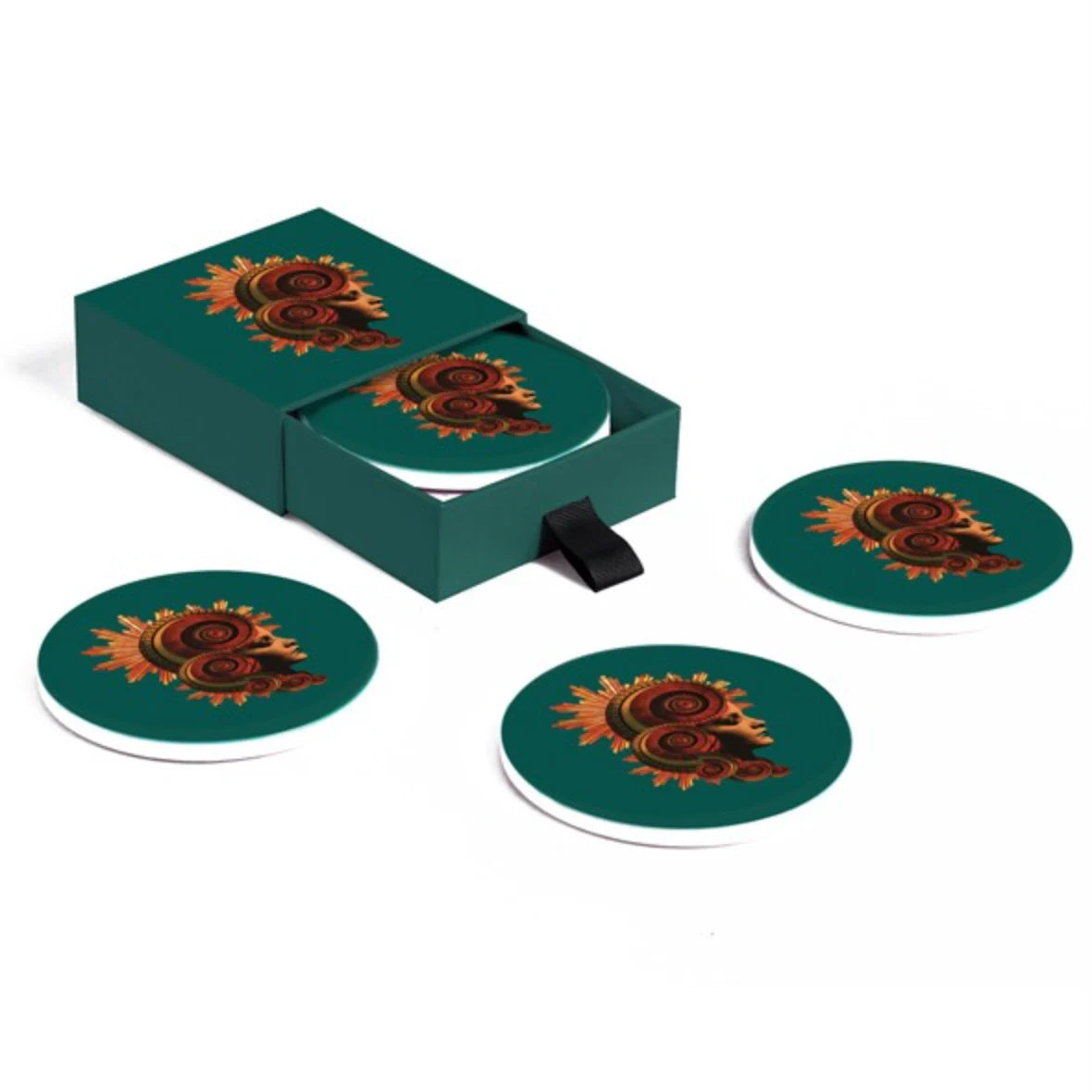 Muse set of 4 ceramic coasters