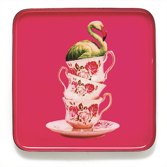 Flamingtea trinket tray