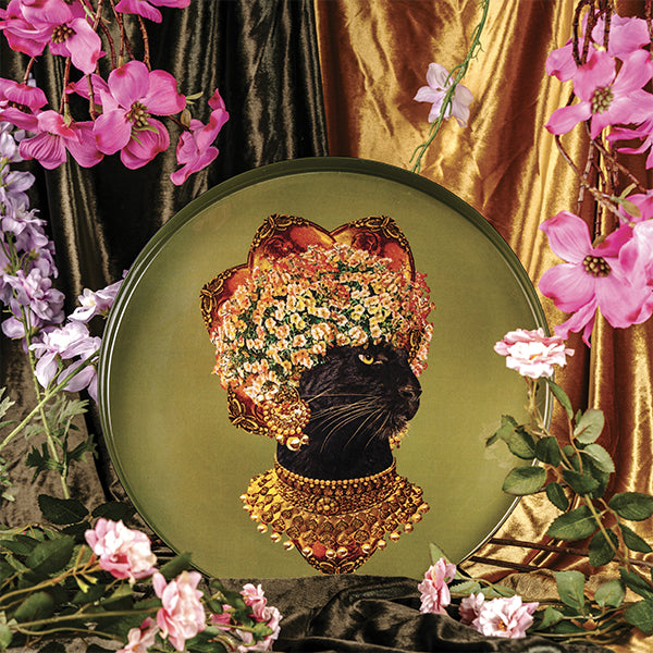 Metal Round Tray