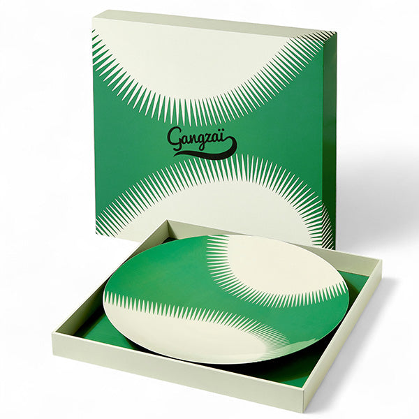 Wave round tray