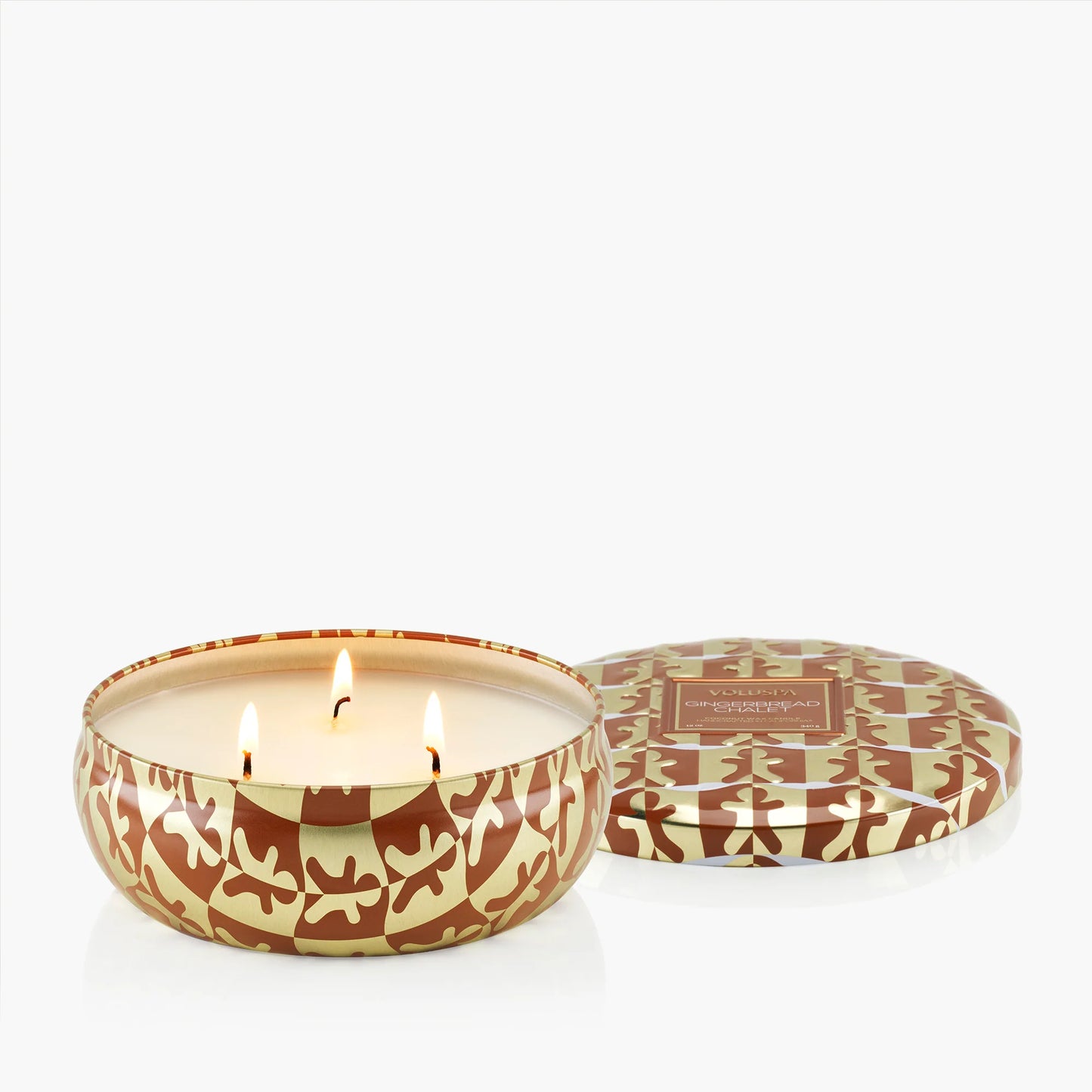 Gingerbread Chalet 3 Wick Tin