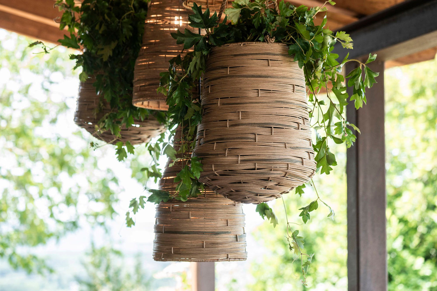 Hanging Basket Nest Rattan