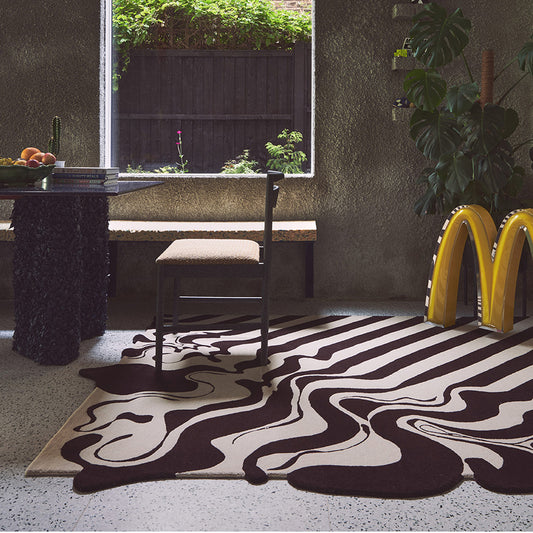 Diagonal Melt Rug
