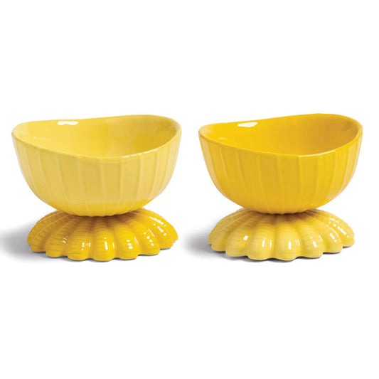 Coupe Clam Yellow Set of 2