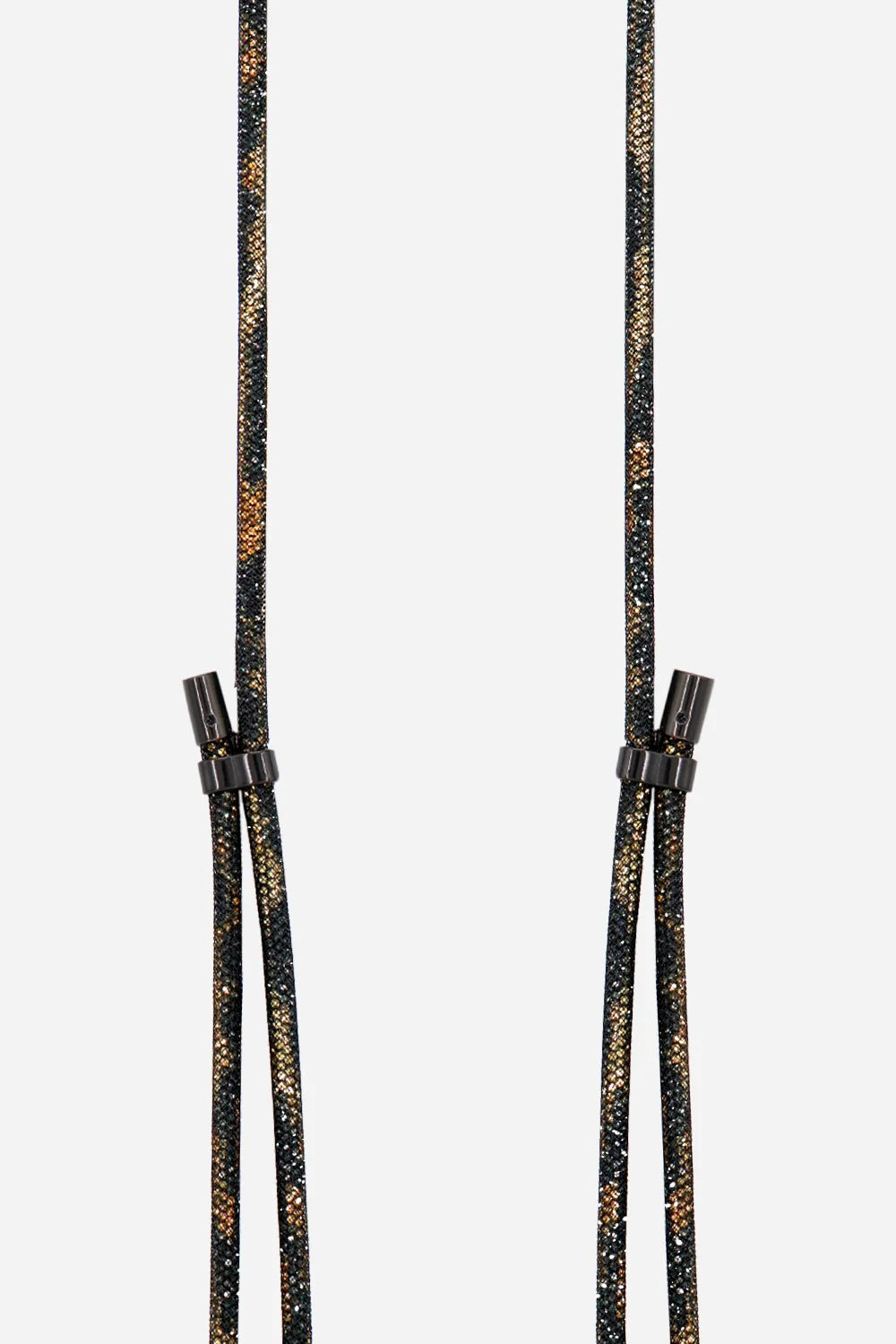 Mariah Leo Noir Strass