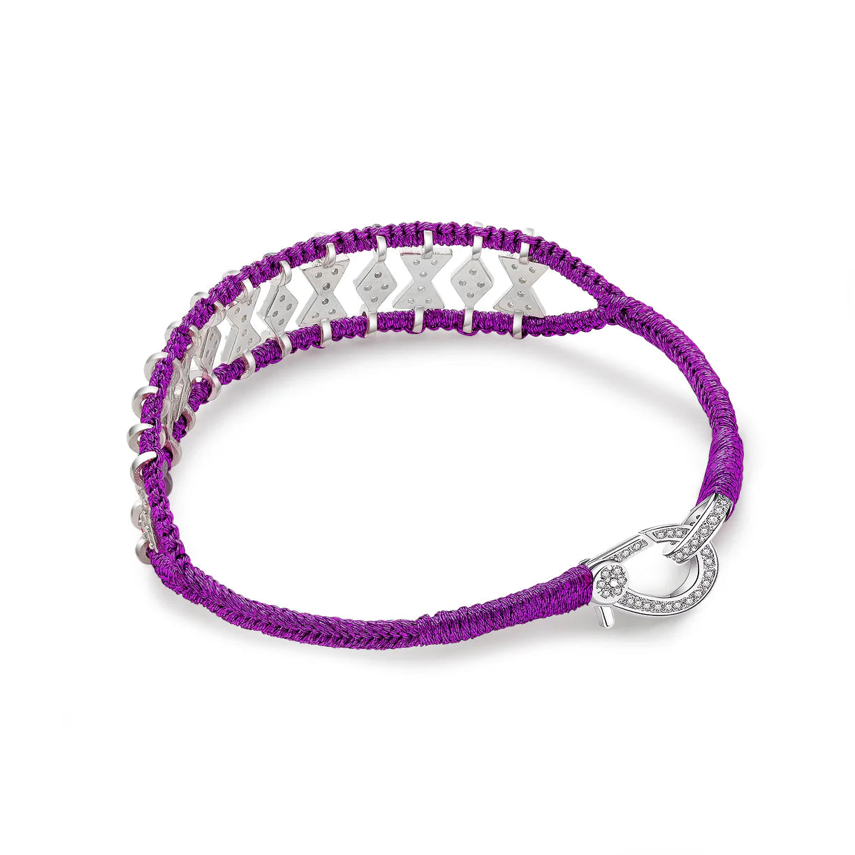 Bracelet Buzios Violet