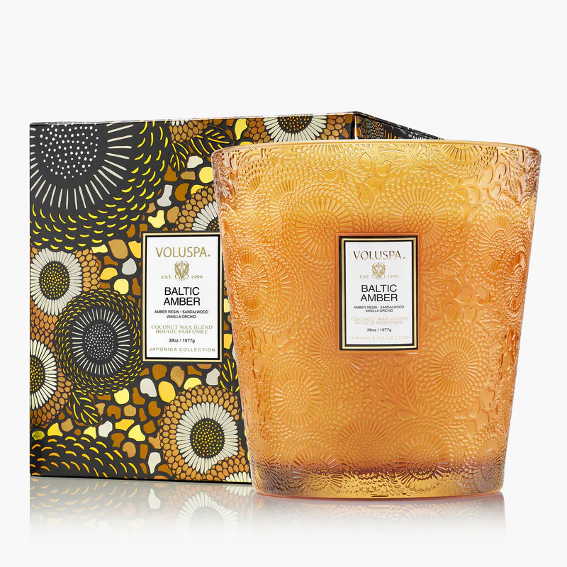 3 Wick Hearth Candle