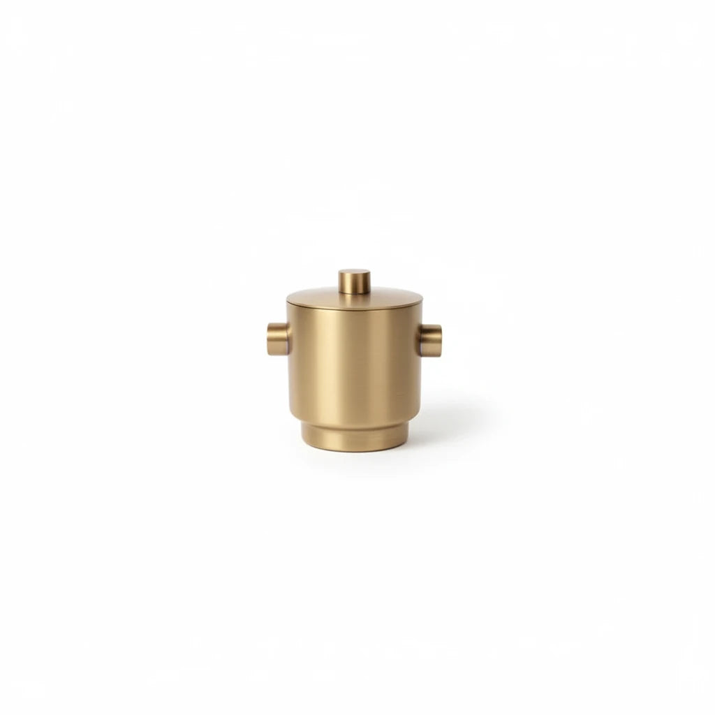 Rondo Ice Bucket Small Soft Copper/Steel