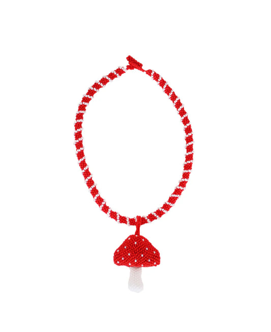Mushroom Short Necklace