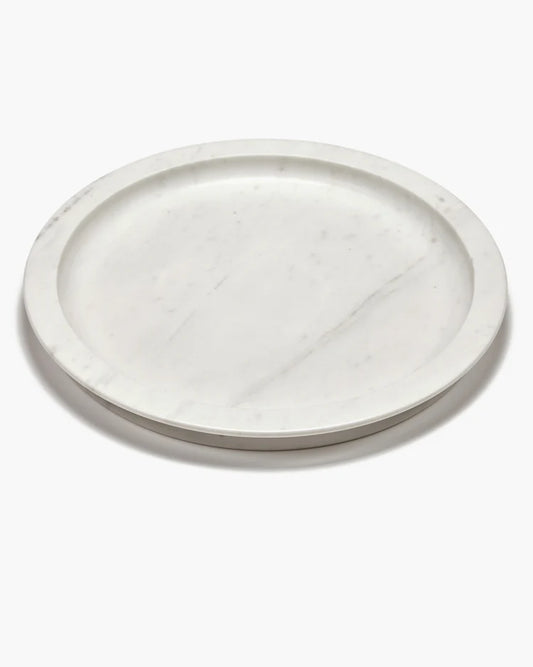 Tray L White Dune