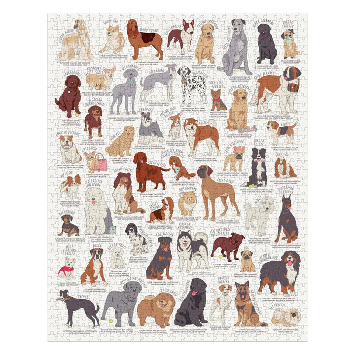 Dog Lovers - 1000 Piece Jigsaw Puzzle