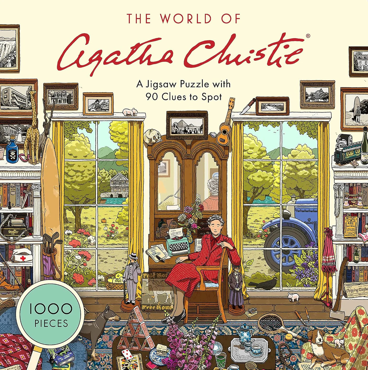 The World of Agatha Christie: 1000-piece Jigsaw Puzzle