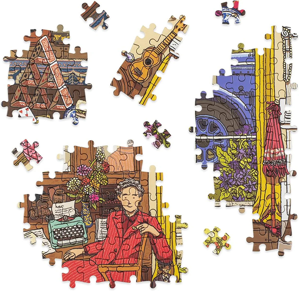 The World of Agatha Christie: 1000-piece Jigsaw Puzzle