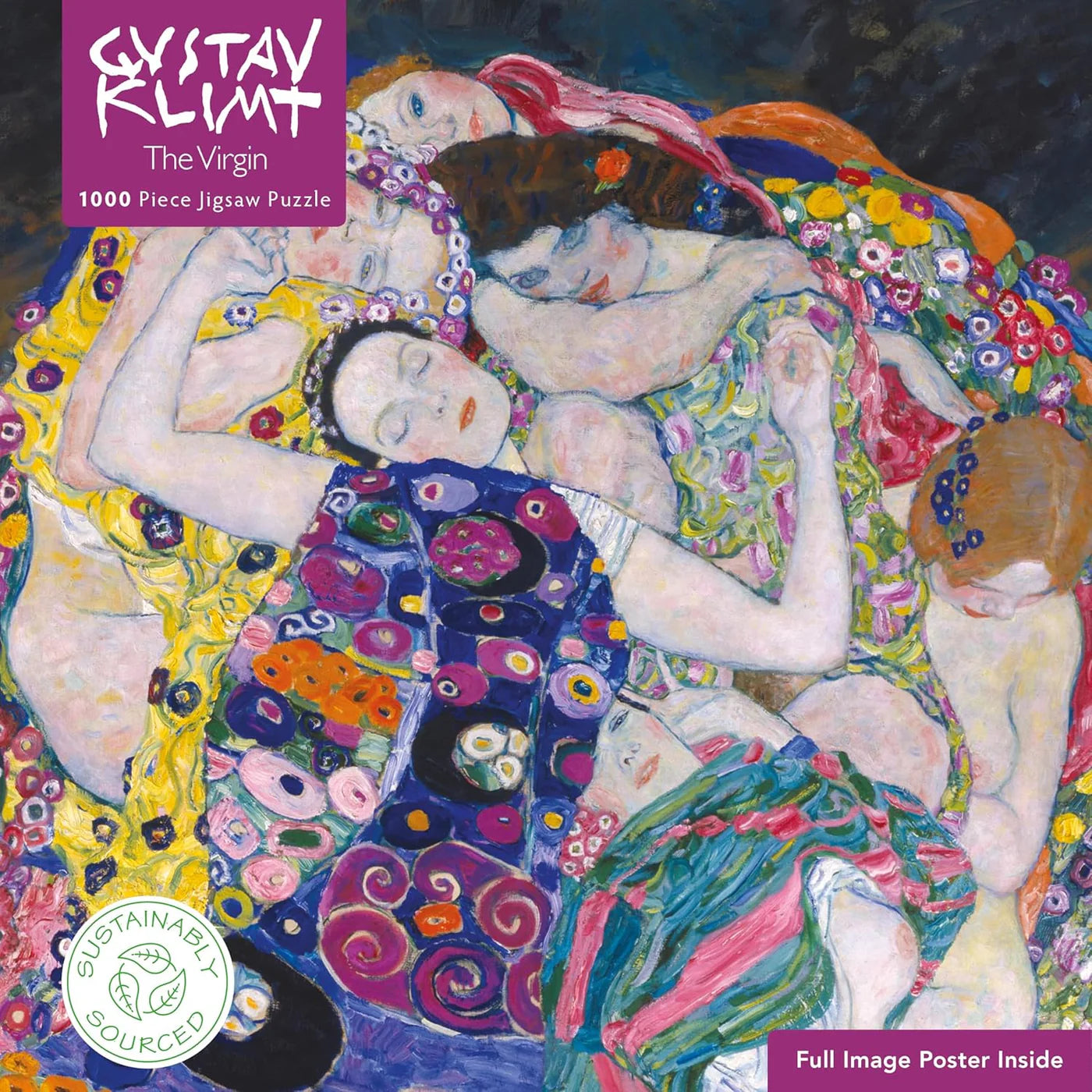 Gustav Klimt - The Virgin - 1000 Piece Jigsaw Puzzle