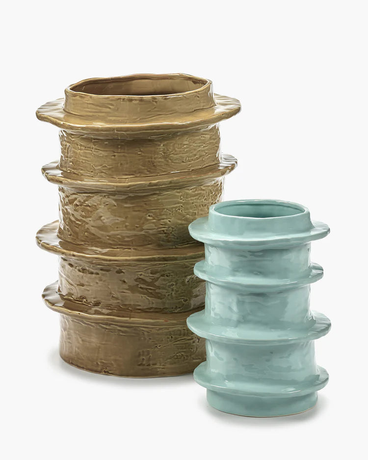 Flower Pot 03 M Ocher Molly