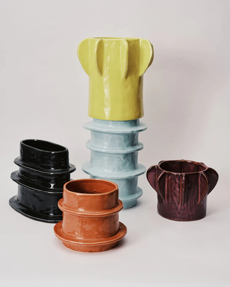 Flower Pot 04 S Orange Molly