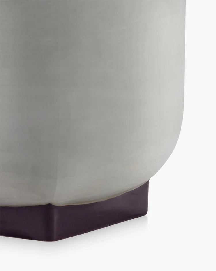 Flower Pot 06 Grey/Purple