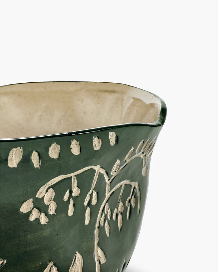 Flower Pot 09 Green Beige