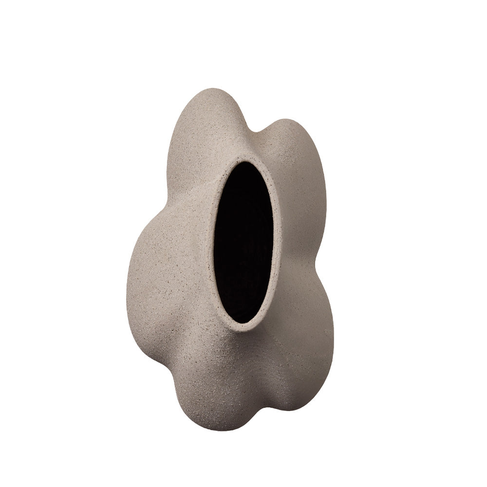 Saltare Vase Narrow Light Taupe