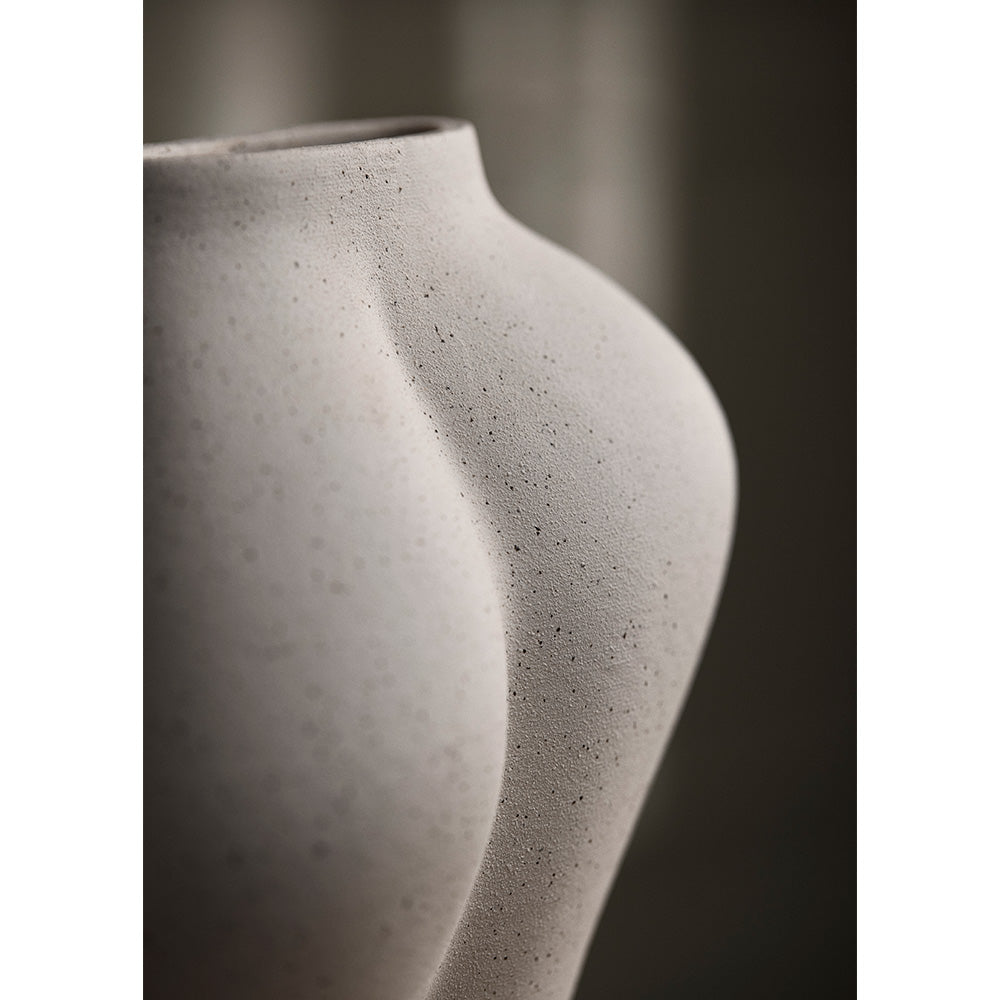 Saltare Vase Wide Cream