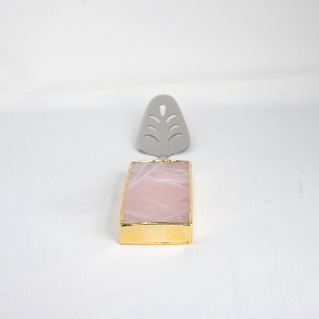 Espatula Para Bolo Quartzo Rosa