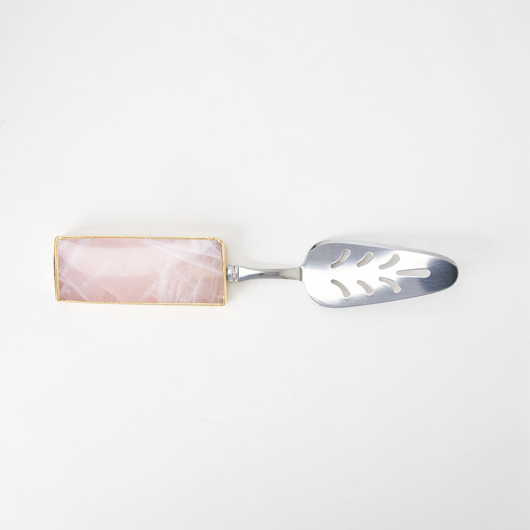 Espatula Para Bolo Quartzo Rosa
