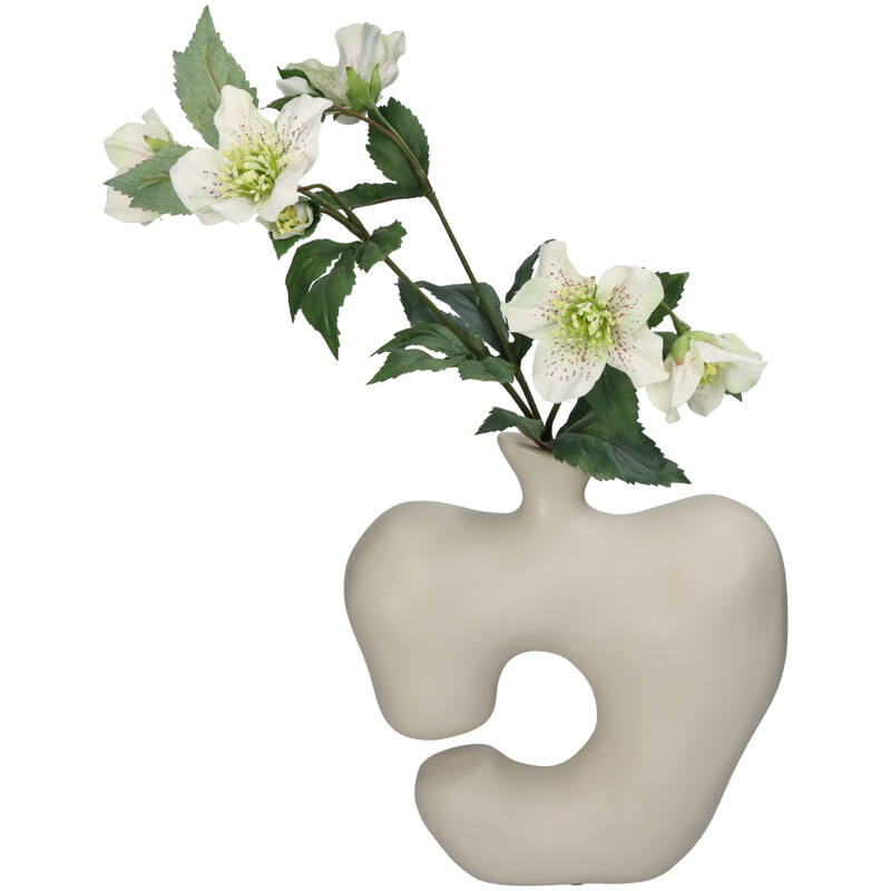 Vase Irregular Ivory