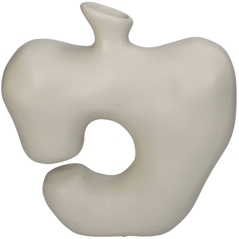Vase Irregular Ivory