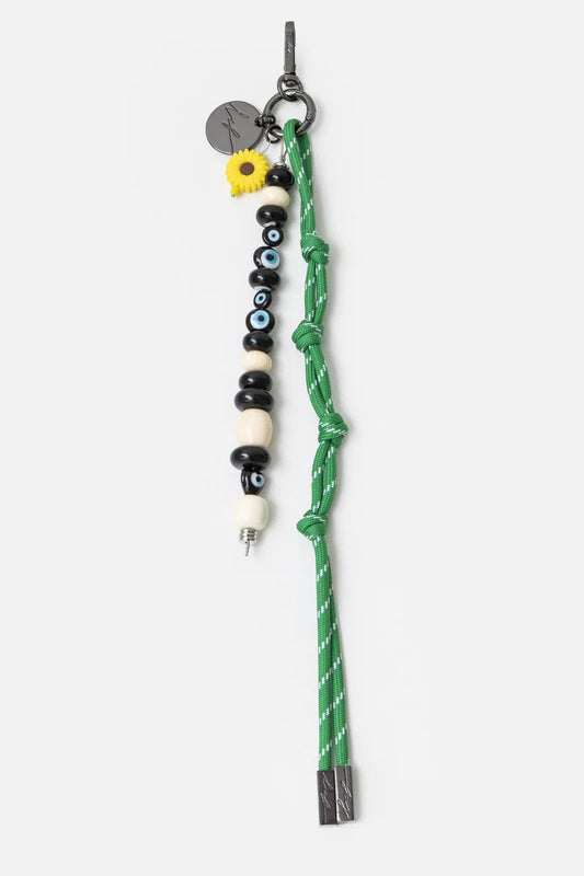 BOBBY VERT PERLES NOIRES BLAN