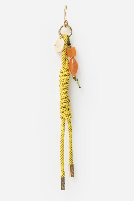 BOBBY JAUNE ET PERLES ORANGE