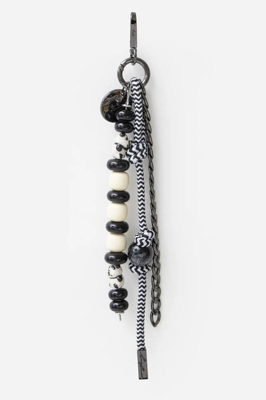 BOBBY NOIR PERLES NOIRES BLANC
