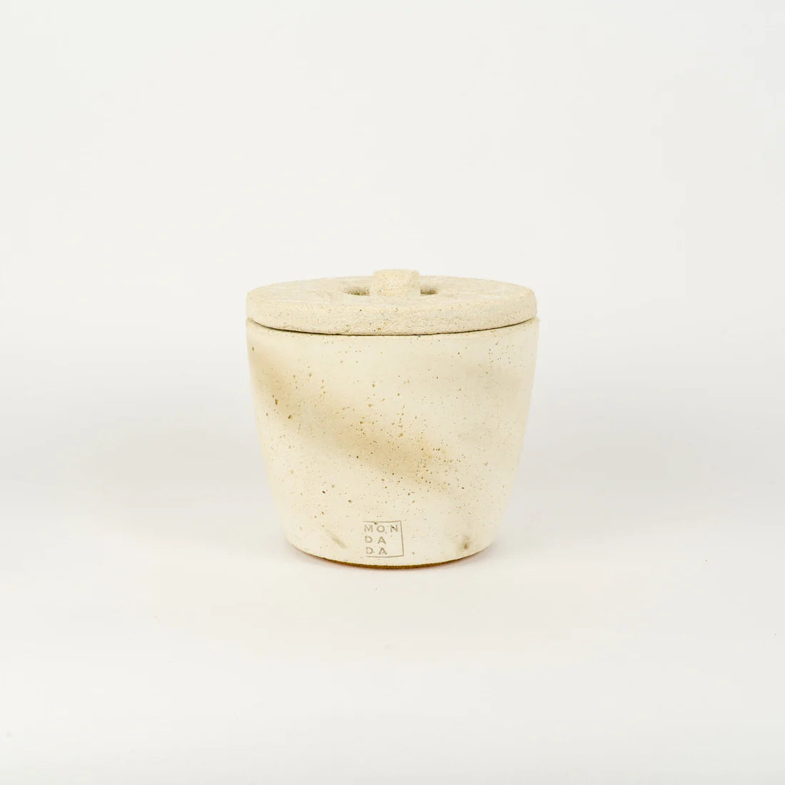 Candle Small Ecru Neutral lid