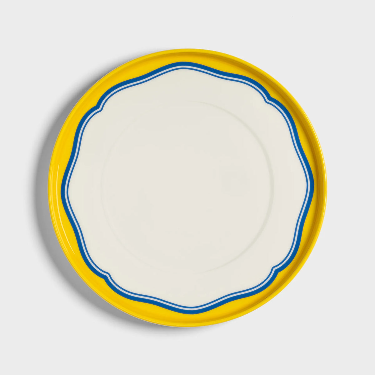 Plate daydream bulge yellow