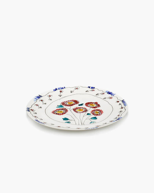 SERVING PLATE S ANEMONE