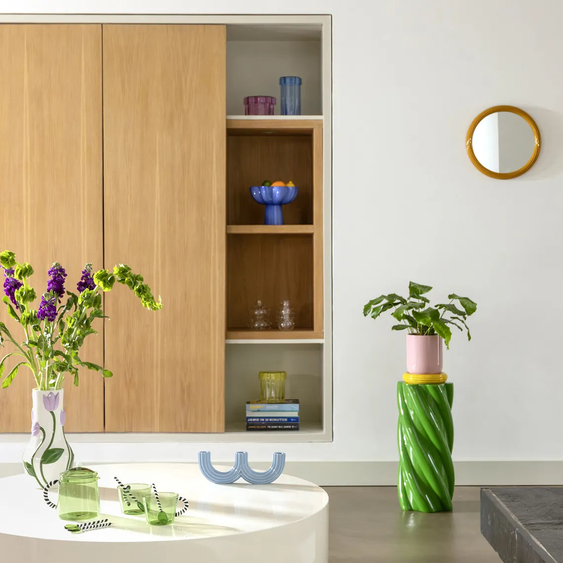 Mirror churros ocher