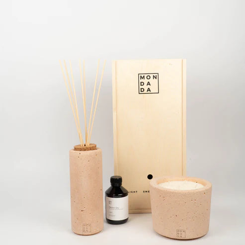 Candle & Diffuser Set Blush Desire Sky