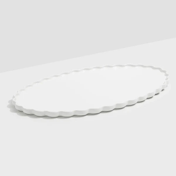 Wave Oval Platter