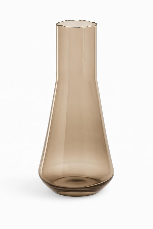 Vase Stella Large Topaz Glass