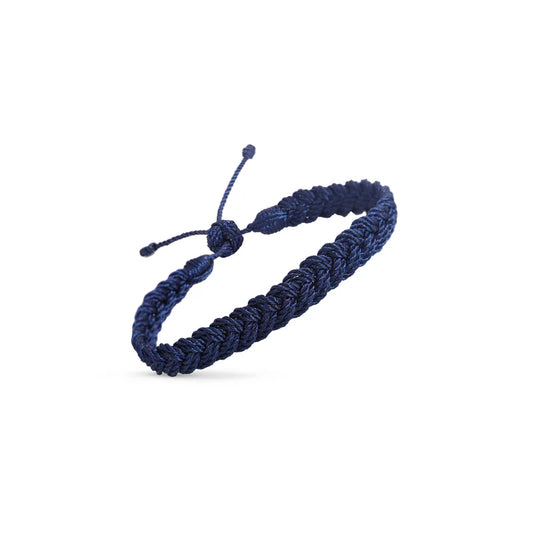 Woven Brasalet Dark Blue