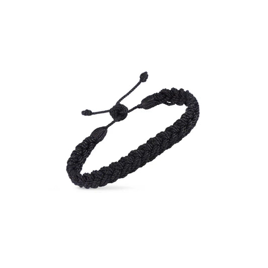 Woven Bracelet in Rock Gray - Men