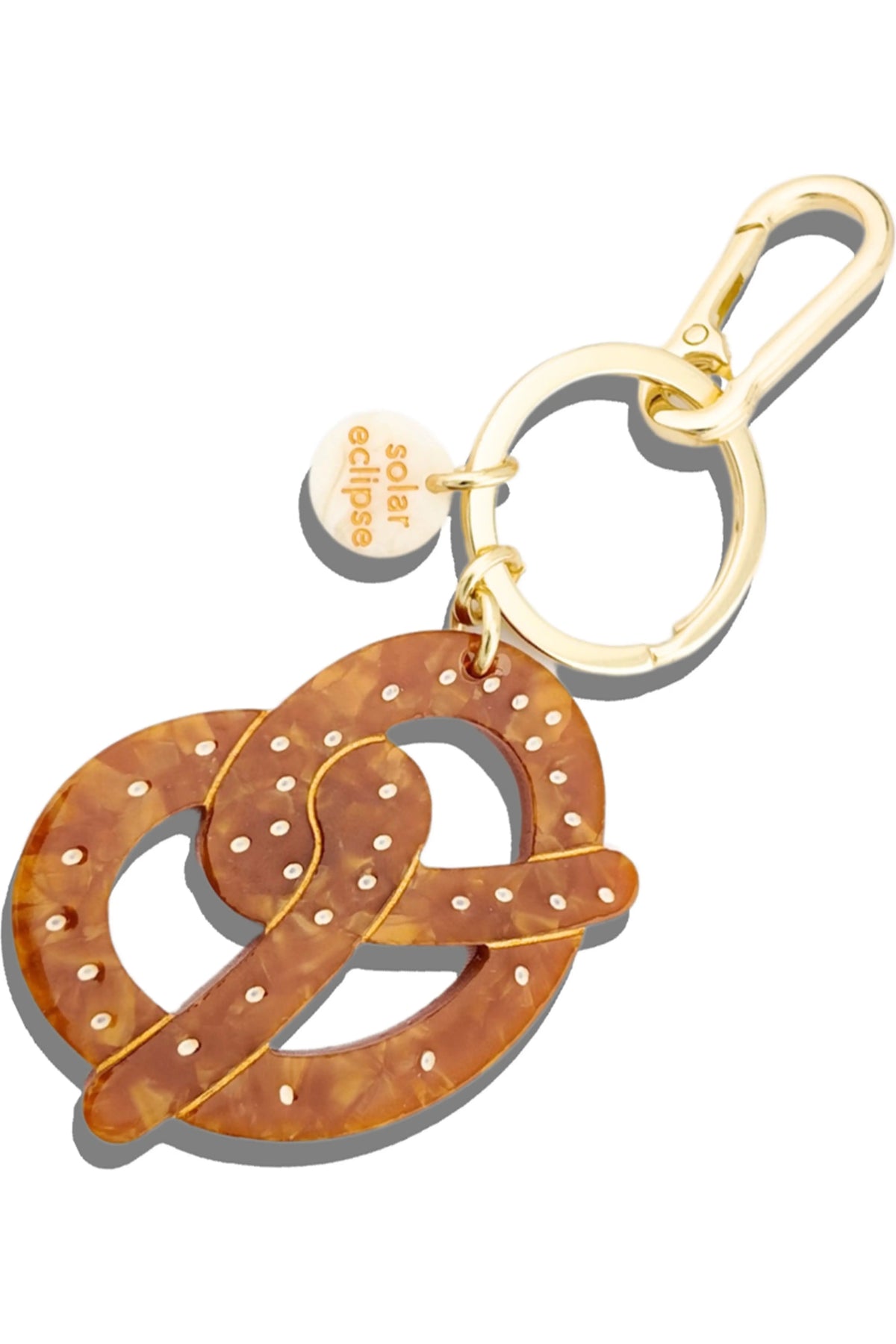 Pretzel Bag Charm + Keychain