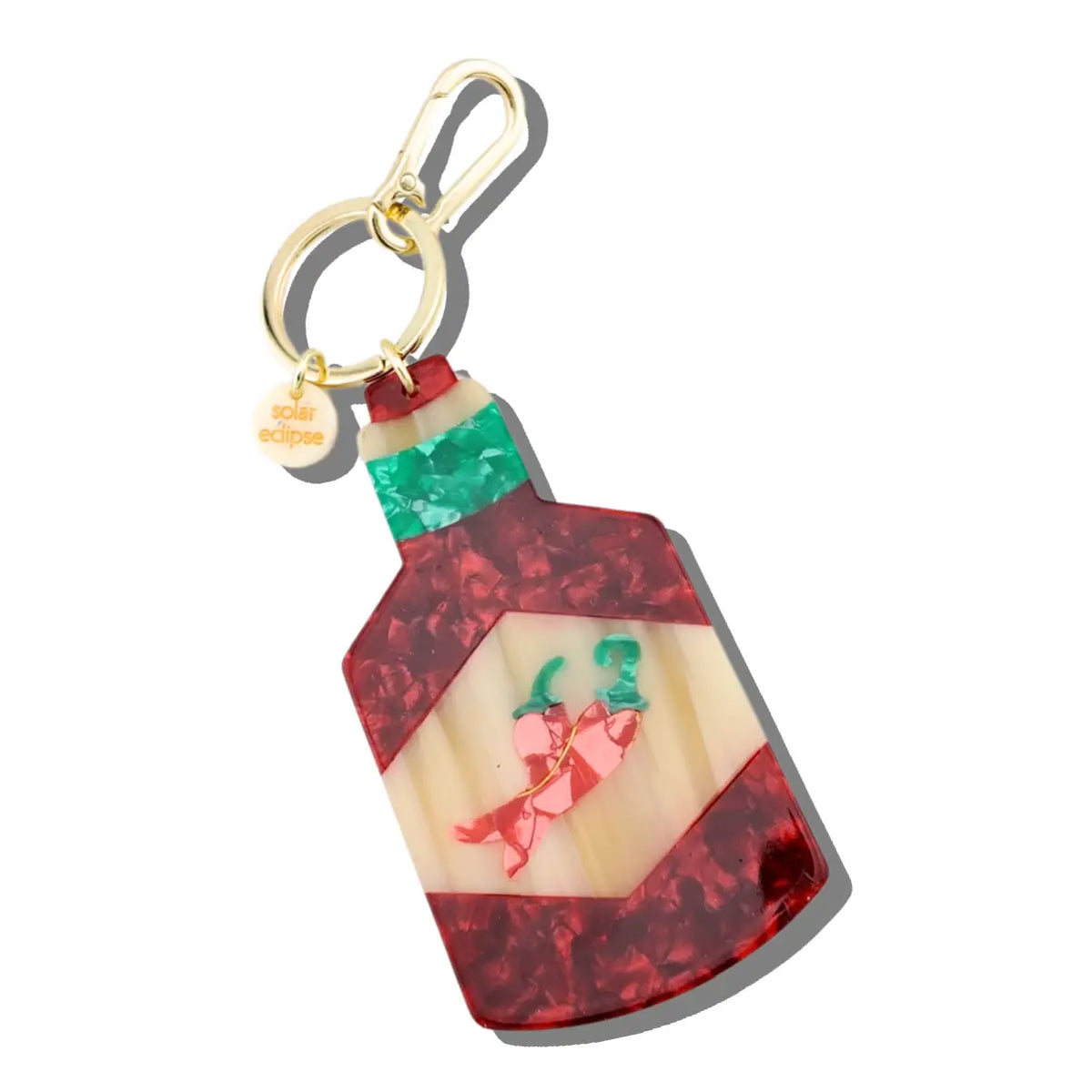 Hot Sauce Bag Charm + Keychain