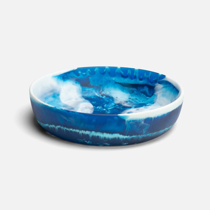 HUGO  Swirled Serving Bowl Resin Large.
