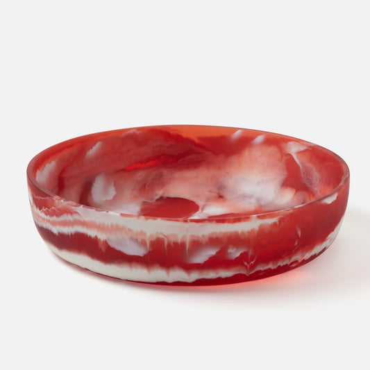 HUGO  Swirled Serving Bowl Resin Large.