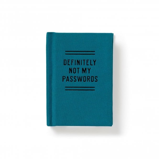 Definitely Not My Passwords - Password Diary