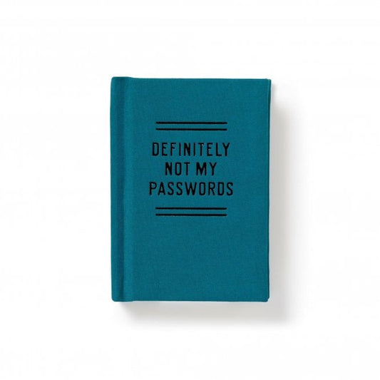 Definitely Not My Passwords - Password Diary